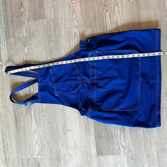 Dickies Navy Blue Overall Mini Dress - Picture 13 of 13
